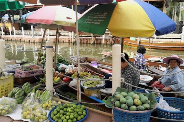 Amphawa Floating Market i Maeklong Railway Market