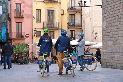 Główne atrakcje Barcelony 2,5-godzinna wycieczka rowerem elektrycznymGłówne zabytki Barcelony 2,5-godzinna wycieczka e-rowerem po francusku