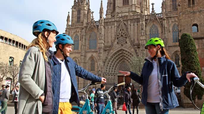 barcelona main sights 2.5hour tour by ebike