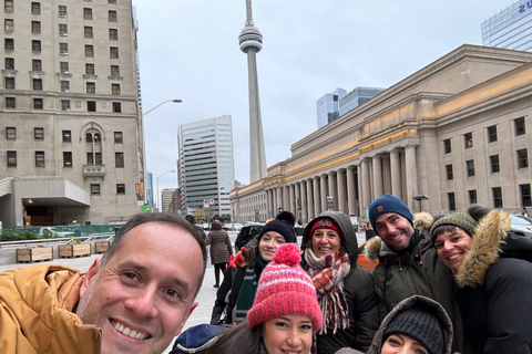 Torontos centrum: Upplevelse av en vandringstur. Engelska/Spanska