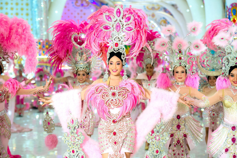 From Khao Lak: Carnival Magic Phuket Ticket with Transfer Royal Seat with Dinner