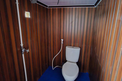 Komodo Islands: 4-Day Liveaboard, Dragons, Whale Sharks Private Room (Double Bed, AC)