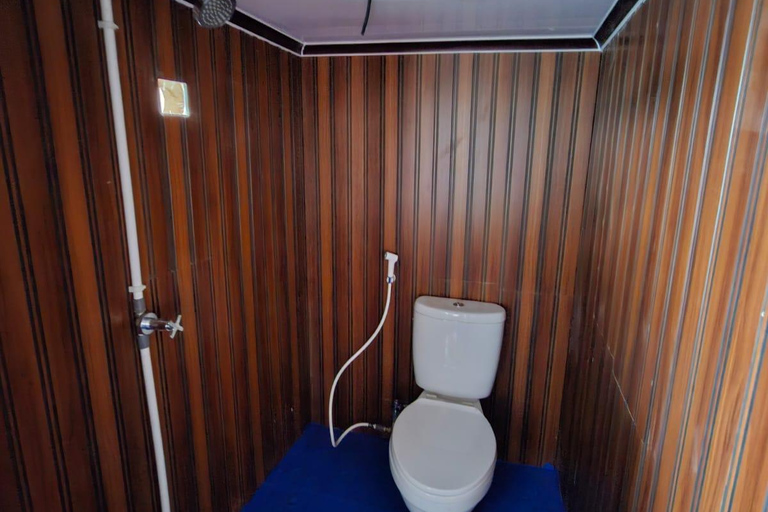 Komodo Islands: 4-Day Liveaboard, Dragons, Whale Sharks Private Room (Double Bed, AC)