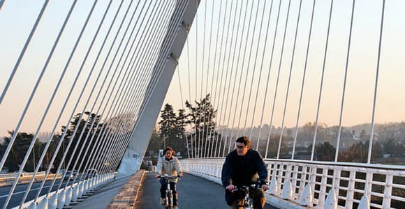 Von Straßburg aus: 3,5-stündige Fahrradtour nach Kehl