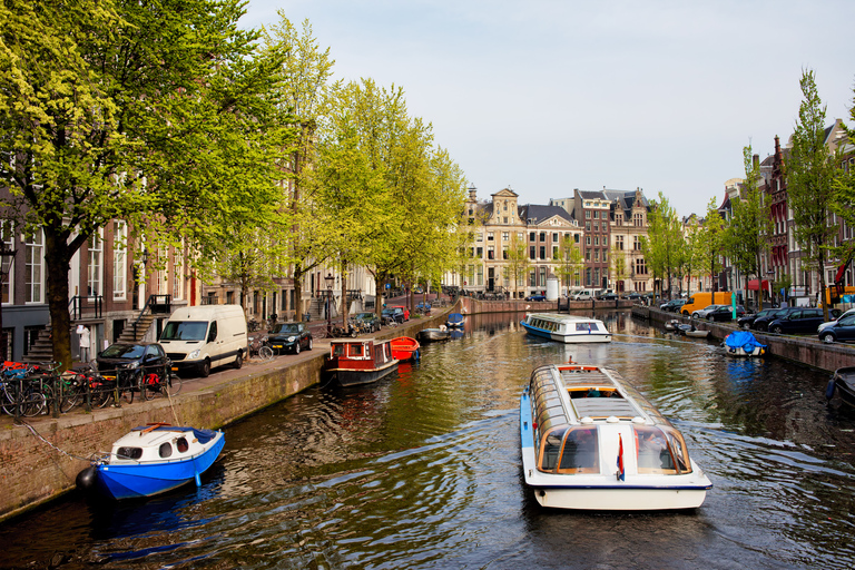 Excursão a Pé em Amsterdã com Passeio de Barco pelo Canal