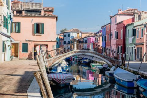 Venise : excursion en bateau d'une demi-journée sur le Grand Canal, Murano et Burano