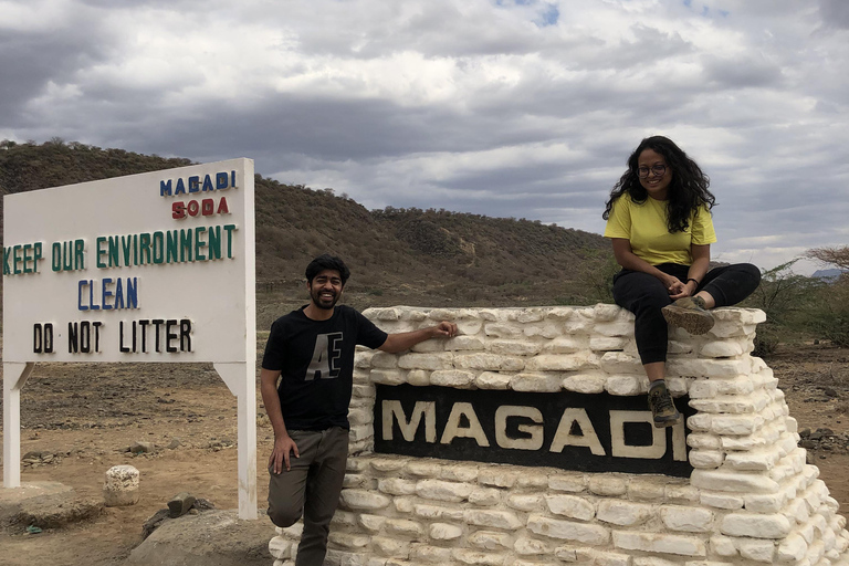 Nairobi: Viagem de 1 dia ao Lago Magadi com experiência de tiro ao alvo