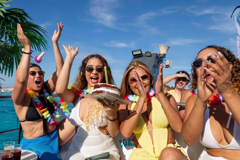 Ibiza: Formentera Tour with Meals Water Activity & Open Bar