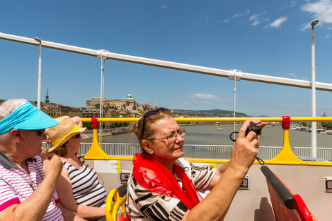 Budapest: ruta en autobús turísticoTicket de 72 h en Budapest: tour en autobús y barco