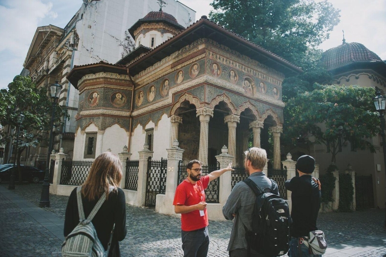Bucarest: Sitios & Bites tour con un guía localTour en grupo pequeño