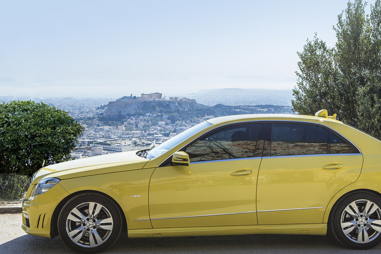 Athens Airport van / naar Piraeus Port Enkele reis taxi's