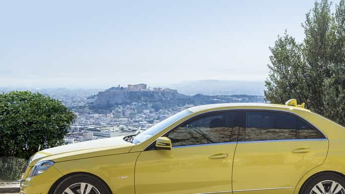 taxi dallaeroporto di atene al porto del pireo e viceversa