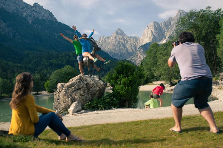 Bled: Excursión de un día en el río Esmeralda con rafting