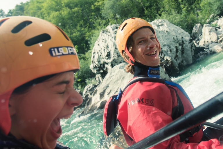 From Bled: The Original Emerald River Adventure by 3glav Bled: Emerald River Adventure with Rafting Full-Day Tour