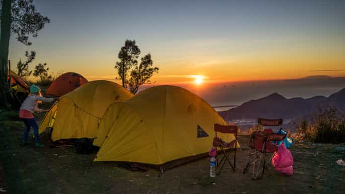 bali 2day sunset and sunrise camping at mt. batur