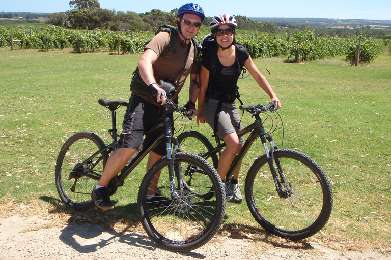 Mclaren Vale Hills Vines and Wines Bike Tour from Adelaide