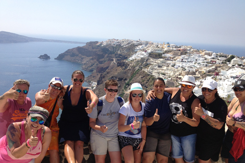 Visite en petit groupe de Santorin avec dégustation de vin