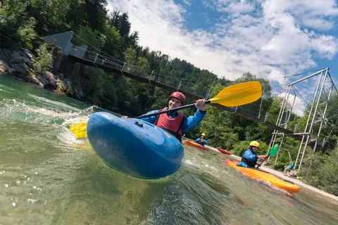 Bled: Avventura in kayak sul fiume Sava con 3glav