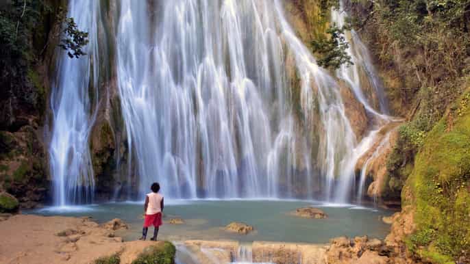 from punta cana samana full day trip by bus and boat