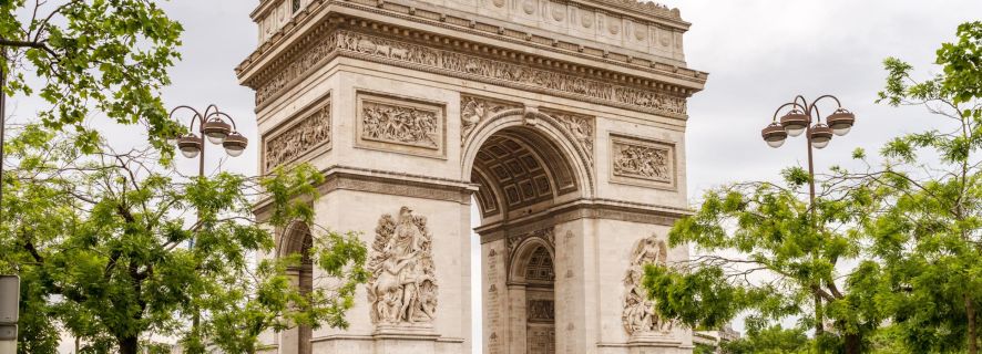 Parijs: ticket zonder wachtrij top Arc de Triomphe