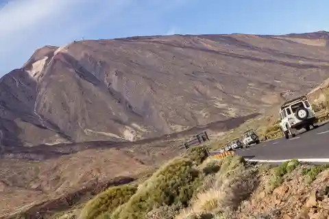 Fra Playa de las América: Halvdagstur med jeepsafari