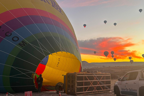 Cappadocia Hot Air Balloon Flight at Sunrise ⭐ Hot Air Balloon Flight at Sunrise in Cappadocia ⭐