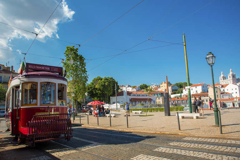 Lisbon: Hills Red Tram Tour by Tram 28 Route 24-Hour Ticket Lisbon: Lisbon Hills Tour by Tram 28 Route 24-Hour Ticket