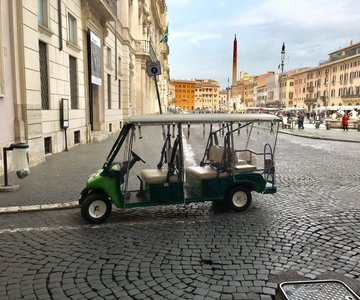 Rome: Imperial City Tour by Golf Cart with Optional Transfer