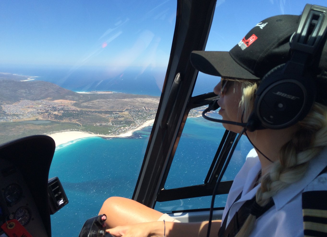 Cape Town: 2 Oceans Helikopterflyvning med billet til bådtur