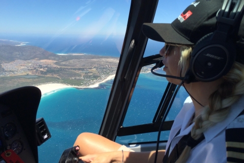 Le Cap : vol en hélicoptère au dessus de 2 océans