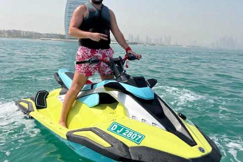 Dubai: Jet Ski Tour To Atlantis Hotel and Burj Al Arab