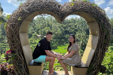 Ubud: Private Half-Day Tour Rice Terrace, Temple & Waterfall Private Ubud Half-Day Tour (Without Entrance Ticket)