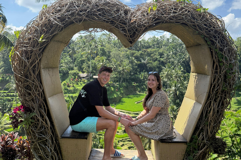 Ubud: Private Half-Day Tour Rice Terrace, Temple & Waterfall Private Ubud Half-Day Tour (Without Entrance Ticket)