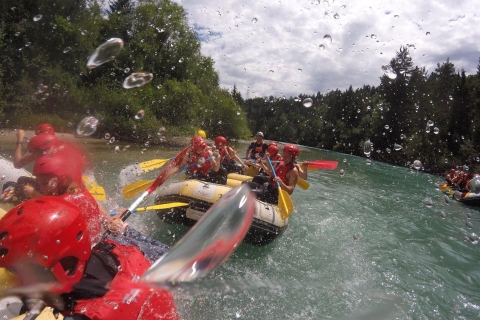 Z Bledu: rafting na rzece SawieBled: rafting na rzece Sawie