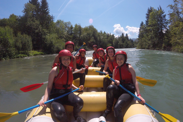 De Bled: rafting sur la rivière SavaBled : rafting sur la rivière Sava