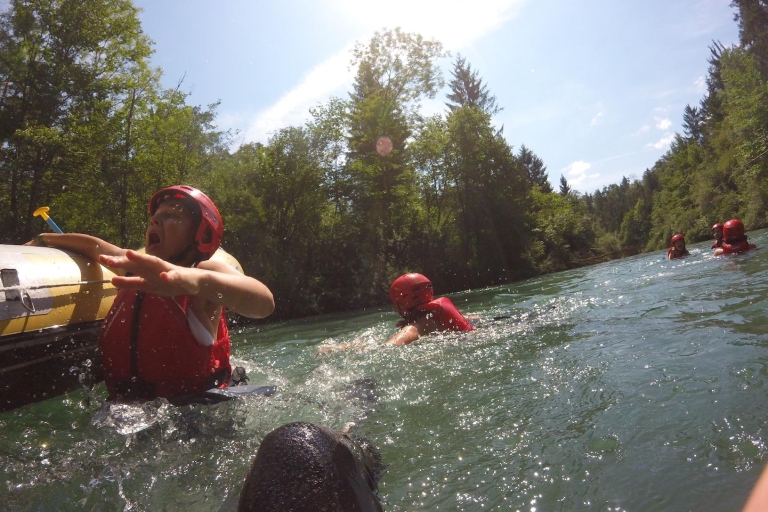 Z Bledu: rafting na rzece SawieBled: rafting na rzece Sawie
