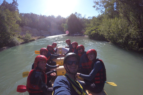 De Bled: rafting sur la rivière SavaBled : rafting sur la rivière Sava