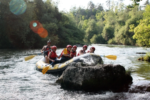 From Bled: Water Rafting on the Sava River Bled: Water Rafting on the Sava River