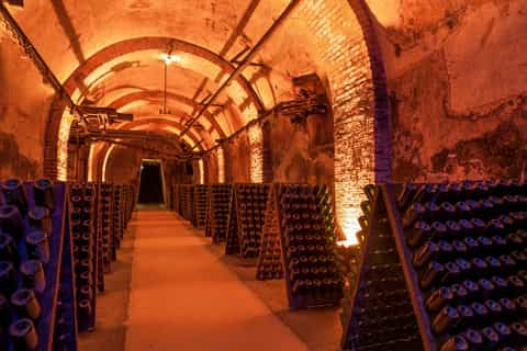 Reims Champagne Tasting & G.H. Mumm House Cellar Tour