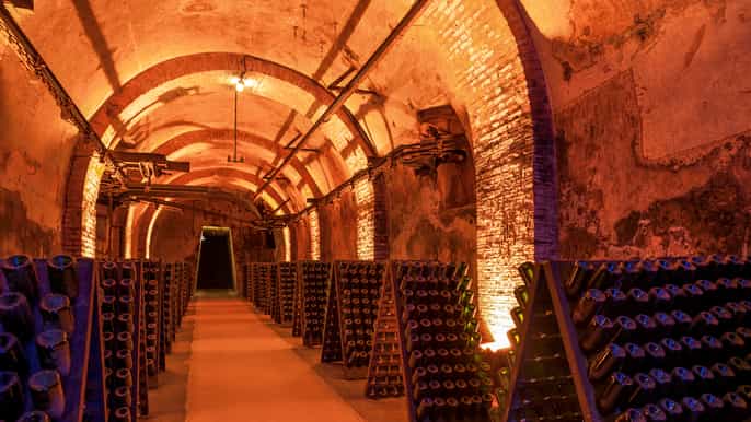 reims champagne tasting g.h. mumm house cellar tour