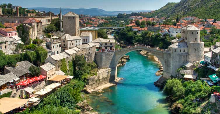 Mostar & Kravica Waterfall: Small Group Tour from Dubrovnik