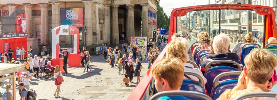 Edynburg: Królewskie atrakcje z autobusem wskakuj/wyskakuj