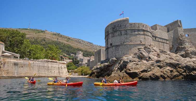 Dubrovnik: Guided Sea Kayaking Tour with Snack