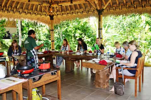 From Ubud: Balinese Cooking Class at an Organic Farm