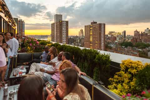 Tour por los bares en los tejados de Nueva York