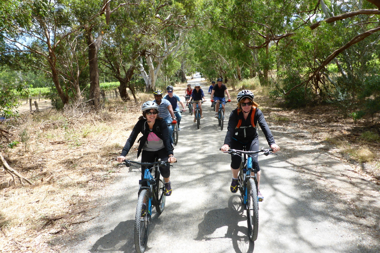 Mclaren Vale Hills Vines and Wines Bike Tour from Adelaide