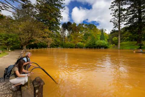 Ponta Delgada: Full-Day Van Tour to Furnas