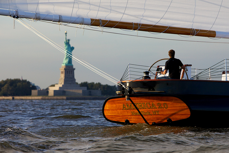 NYC: Statue of Liberty Cruise aboard a Classic Sailboat Peak Option