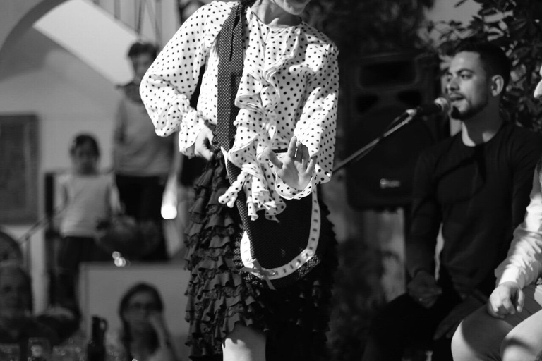 Cordova: spettacolo di flamenco e cena gourmet in un patioCordoba: spettacolo di flamenco e cena gourmet in un patio