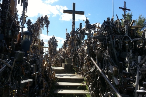 Vilnius to Riga with Hill of Crosses & Rundale Palace Stops